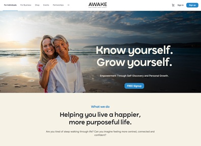 Awake Academy — Personal growth mentors: 120 new members and a scalable second revenue stream