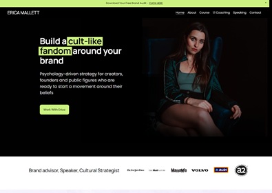 Erica Mallett — Brand strategist: from booked out to scaling up with an evergreen course