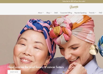 Bravery Co — Luxury scarf brand: smart offers and ads boost sales and AOV
