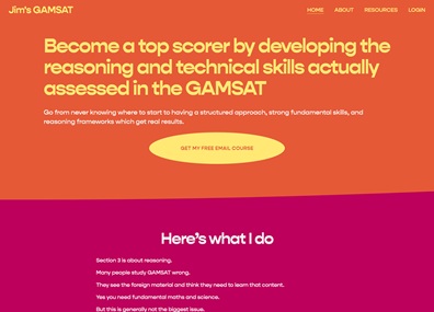 Jim's Tutoring — $10K launch from a 244-person list