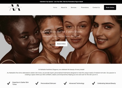 Adelaide Aesthetic — Skin clinic: niche clarity driving consistent new leads