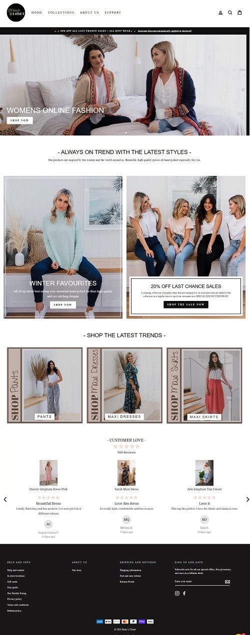 Daisys-Closet-Website-Before