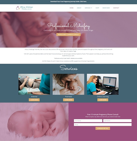 AWM New Homepage